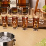 Personalized Engraved Name Shot Glass Wedding Bachelor Parties Gift for Groomsmen Liquor Lovers