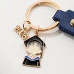 Llavero de cuero de la PU con el nombre del encanto y el regalo de la fiesta de graduación del año 2026 2027 Graduados