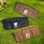 Personalized Floral Initial Adjustable Tool Pouch Belt with Name and Multiple Pockets Utility Work Birthday Gift for Men Electricians Carpenters