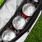 Personalized Golf Clubs Monogram Insulated Beer Cooler Bag with Name Sports Accessories Golf Club Birthday Gift for Golf Lovers