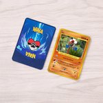 Tarjeta TCG personalizada con foto funda protectora juego de cartas coleccionables regalo para parejas niños y amantes de los animales