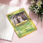 Tarjeta TCG personalizada con foto funda protectora juego de cartas coleccionables regalo para parejas niños y amantes de los animales