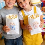 Gepersonaliseerde Have A Poppin Valentijnsdag Popcorn Ontwerp Waterdichte Stickers met Naam Klasse Uitwisseling Feestartikelen Valentijnsdag Cadeau voor Paar Kind