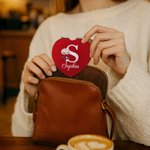 Gepersonaliseerde pareleffect geboorte bloem dubbelzijdig 1X 2X make-up zakspiegel met naam en initiaal verjaardagscadeau voor vrouwen