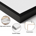 Personalised Love Electrocardiogram 3 Photos Frame Painting with Text and Date Home Decor Valentine's Day Gift for Couple Wife Husband