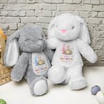 Embroidered Peter Rabbit Plush Toy - First Easter Gift