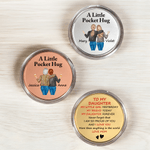 A Little Pocket Hug Mother Daughter Coin Stand
