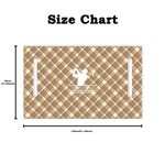 Personalized Golf Club Wreath Plaid Golf Cart Seat Cover with Name and Initial Golf Course Accessories Birthday Gift for Golfers Country Clubs