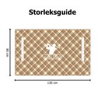 Personlig golfbilssitsöverdrag golfbilstillbehör med namn och rutmönster perfekt present för golfentusiast födelsedag eller vardagsanvändning