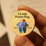A Little Pocket Hug Mother Daughter Coin Stand