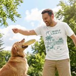 Personalized Dog Days Of Summer 1-5 Dogs White T-shirt with Names Pet Party Birthday Adoption Anniversary Gift for Pet Lovers