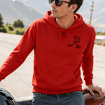 Personalized Multi-Color Ice Hockey Pattern T-shirt Sweatshirt Hoodie with Name and Initial Daily Wear Anniversary Gift for Ice Hockey Lovers Friends