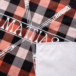 Personlig golfbilssitsöverdrag golfbilstillbehör med namn och rutmönster perfekt present för golfentusiast födelsedag eller vardagsanvändning