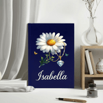 Cuaderno personalizado con nombre y 100 páginas rayadas para el Día de la Madre, regalo de cumpleaños para mujer