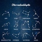 Gepersonaliseerde Ringset van 2 met Orionnevel Gegraveerde Tekst en Sterrenbeeld Verloving Bruiloft Valentijnsdag of Jubileum Cadeau voor Koppel