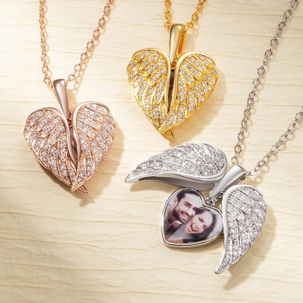 Collana Donna Con Ciondolo A Due Impronte Di Piedini In Acciaio Inox E Rame - Simbolo Materno, Con Catena Regolabile E Zirconi