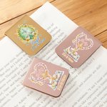 Personalized He Is Risen Easter Egg PU Leather Magnetic Bookmark Clip with Name Birthday Easter  Gift for Book Lovers
