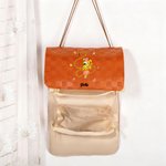 Personalised Yellow-Spotted Leopard Marsupilami PU Leather Makeup Bag with Name Travel Essentials Birthday Gift for Women | Callie × Marsupilami®