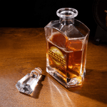 Personalized Soccer Whiskey Decanter  with Engraved Name Birthday Anniversary Gift for Soccer Liquor Lovers