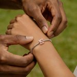 Personalized Cute Highland Cow Birthstone Bracelet with Initial Dainty Jewellery Birthday Valentine's Day Anniversary Gift for Women