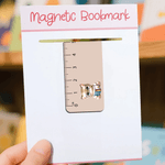 Personalized Reading Animal Ruler Design Magnetic Bookmark Clip with Name Birthday Back to School Gift for Kids Bookworms