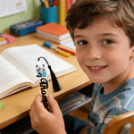 Personalized Cute Animals Acrylic Bookmark with Name and Tassel Reading Supplies Birthday Gift for Book Lovers Bookworms