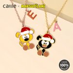 Personalised Long Tailed Marsupilami Necklace with Name Anniversary Birthday Gift for Women Girls Kids | Callie × Marsupilami®