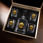 Personalized Soccer Whiskey Decanter  with Engraved Name Birthday Anniversary Gift for Soccer Liquor Lovers