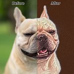 Personalisierte Multicolor geprägte Haustier Foto Pfote-förmigen Schlüsselanhänger mit Namen Fell Keepsake Sympathie Geburtstagsgeschenk für Tierliebhaber