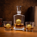 Personalized Soccer Whiskey Decanter  with Engraved Name Birthday Anniversary Gift for Soccer Liquor Lovers