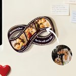 Personalised Film Design Photos Fridge Magnet with Name Anniversary Valentine's Day Gift for Couples