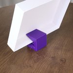 Boîte de Puzzle Imprimée 3D Personnalisée Multicolore Porte Couvercle avec Nom Puzzles Outil Anniversaire Soirée Jeu Cadeau pour les Amoureux des Puzzles