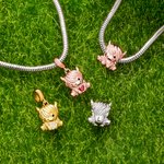 Personalized Cute Highland Cow Birthstone Bracelet with Initial Dainty Jewellery Birthday Valentine's Day Anniversary Gift for Women