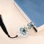 Personalized Cute Animals Acrylic Bookmark with Name and Tassel Reading Supplies Birthday Gift for Book Lovers Bookworms