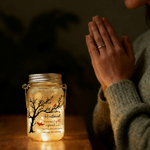 Personalized Memorial Tree Cardinal Glowing Mason Jar with Nickname and Text  Home Decor Sympathy Gift for Loss of Dad Mom