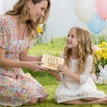 Personalized Plaid Wreath Polka Dot Bow Bunny Food Grade Metal Biscuit Tin Storage Box with Name Easter Gift for Family Kids