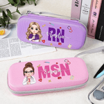 Personalised Cartoon Doctor Nurse Character Stethoscope Case with Name Birthday Nurse Graduation Appreciation Gift for Nurse Doctor