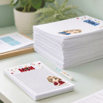 Personalised Stethoscope Cartoon Doctor Nurse 40/80 Pages Notepad with Occupation and Name Nurse Week Appreciation Gift for Doctor Nurse Medical Staff