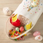 Personalized Cute Bunny Animal Easter Egg Stars Bunny Ears Basket with Name Egg Hunting Party Easter Gift for Boys Girls