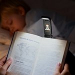 Luz de lectura con clip LED personalizada recargable con nombre y personaje de dibujos animados regalo de cumpleaños para amantes de la lectura