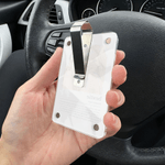 Henkilökohtainen akryyli Photo Car Sun Visor Clip nimi ja teksti Auto tarvikkeet syntymäpäivälahja tyttöystävät ystävät sisaret