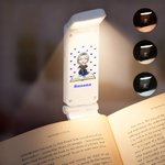 Luz de lectura con clip LED personalizada recargable con nombre y personaje de dibujos animados regalo de cumpleaños para amantes de la lectura