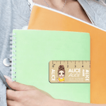 Personalised Multicolour Cartoon Character Magnetic Bookmark Clip with Name and Scale Back to School Birthday Gift for Reader Book Lover