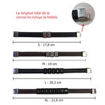 Pulsera de cuero sintético trenzado personalizada con 1 a 8 abalorios grabados y nombres de familia para regalo de cumpleaños para hombre