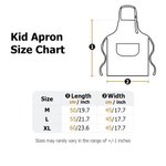 Personalized Cute Easter Bunny Adjustable Kid Apron Chef Hat Set with Name and Pocket Cooking Accessory Easter Gift for Boys Girls