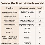 Funda para Kindle personalizada con personaje de dibujos animados y nombre uso diario regalo de cumpleaños para amantes de los libros