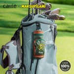 Personalized Long-Tailed Marsupilami PU Leather Golf Bag with Name Golf Gear Organizer Birthday Father's Day Gift for Golfer | Callie × Marsupilami®