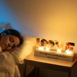 Veilleuse LED personnalisé avec 3-7 photos texte et nom - Photos collage découpées en forme de texte - Cadeau Saint-Valentin mariage pour couple