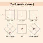 Serviette de table en lin personnalisée avec initiale et nom Style couronne de noeud et Lapin Pierre - Cadeau de Pâques pour enfants famille amis