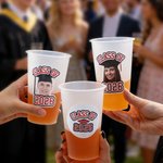 Personalized Class of 2026 Graduation Photo Waterproof Stickers with School Name and Year Graduation Party Decoration Favor for Graduates